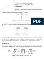 TP 3 Transmission Reseaux Modulations Numeriques OOK FSK PSK 2020