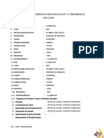 Plan de Tutoria y Convivencia Escolar