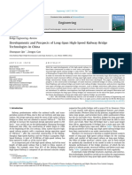 Developments and Prospects of Long Span High Speed Railway Bridge Technologies in China PDF