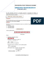 Situaciones Aritméticas - Problemas de Porcentajes PP43 Ccesa007