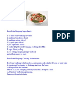 Recipe