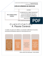 Clasificación de Géneros de Edificios y Niveles de Intervención