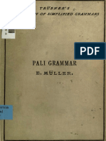 (By E. Müller.) A Simplified Grammar of The Pali