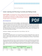 PowerTips - Motor Starting and Running Currents and Rating Guide PDF