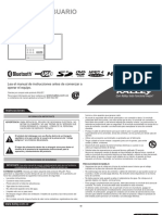 Manual de Usuario Kalley k-mcd500bt