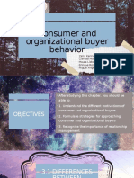 Chapter 3 Consumer and Organizational Buyer Behavior