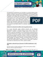 Evidencia 7 Agenda de Trabajo Solucion de Conflictos