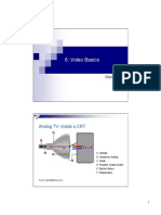 6: Video Basics: Analog TV: Inside A CRT