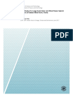 Thesis - Case Study of A Large-Scale Solar and Wind Power