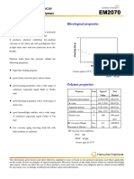 General Properties Rheological Properties: PVC Paste Resin (Homopolymer)