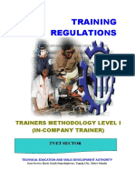 TR - TM Level I (In-Company Trainer) PDF