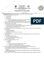 Third Mid-Periodic Test in 21 Century Literature Name: - Grade & Section: - Score