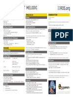 ROS Cheat Sheet Melodic