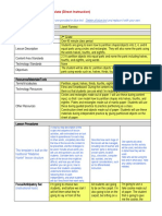 UH COE Lesson Plan Template (Direct Instruction)