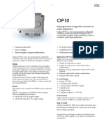 Preprogrammed, Configurable Controller For Simple Applications