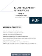 CH7 - Continuous Probability Distribution