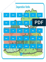 Imperative Verbs Word Mat