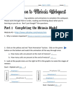  Meiosis-Webquest Answer Key