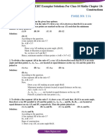 Ncert Exemplar Solution For Class 10 Maths Chapter 10 PDF