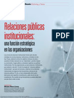 Sesión 2 - Relaciones Públicas Institucionales