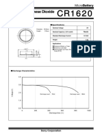 Sony CR1620 PDF