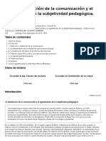 29 - 8 La Destitución de La Comunicación y El Agotamiento de La Subjetividad Pedagógica. Cristina Corea PDF