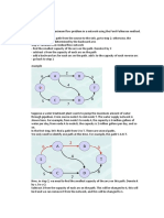 How To Solve The Maximum Flow Problem in A Network Using Ford Method