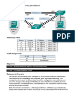 4.2.2.4 Lab - Troubleshooting EtherChannel (ED) PDF