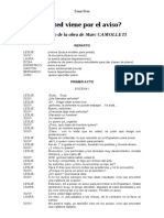 Usted Viene Por El Aviso PDF