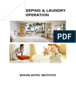 Housekeeping & Laundry Operation