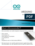 ARDUINO - Presentation - by - Ade Fachrur Rozie