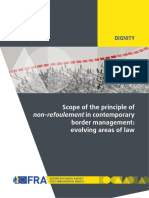 Non-Refoulement: Scope of The Principle of in Contemporary Border Management: Evolving Areas of Law