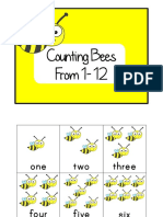 Counting Bees From 1 - 12