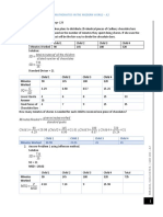 Exercise 1.2: SD Total Minutes of All The Children Alloted Number of Chocolates SD