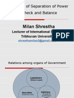 4 - Separation of Powers - Check and Balance