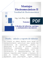 Calculo de Tuberias, Anclajes y Aislamientos Mecanicos