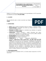 Sstac-02-06 Procedimiento para Competencias y Evaluacion de Responsabilidades en Sstac