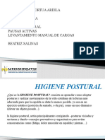 Higiene Pausas y Levantamiento