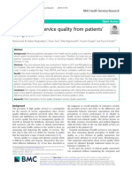 Patients - Quality - Evaluation