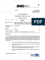 MSC 100-19-6 - Considerations On Domestic Ferry Safety (China)