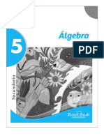 5 Sec - ÁLGEBRA PDF