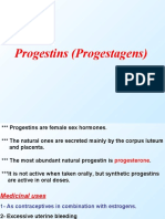 Progestins (Progestagens)