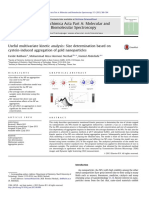 Spectrochimica Acta Part A: Molecular and Biomolecular Spectros