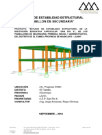 Informe de Estabilidad Estructural