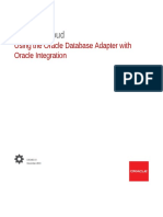 Using Oracle Database Adapter Oracle Integration