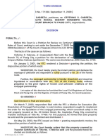 Petitioner Vs Vs Respondents: Third Division