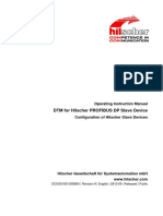 DTM For Hilscher PROFIBUS DP Slave Device: Operating Instruction Manual