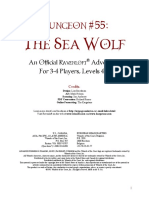 AD&D Ravenloft Level 4-6 Adventure - The Sea Wolf Dungeon