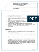 GFPI-F-019 - Formato - Guia - de TRABAJO - Aprendizaje Establecer Las Acciones Correctivas o Enmiendas