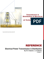 Lec - 02 - Transmission & Distribution of Electrical Power (A Technical Overview) PDF